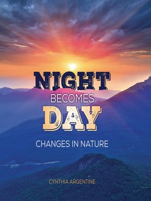 cover image of Night Becomes Day